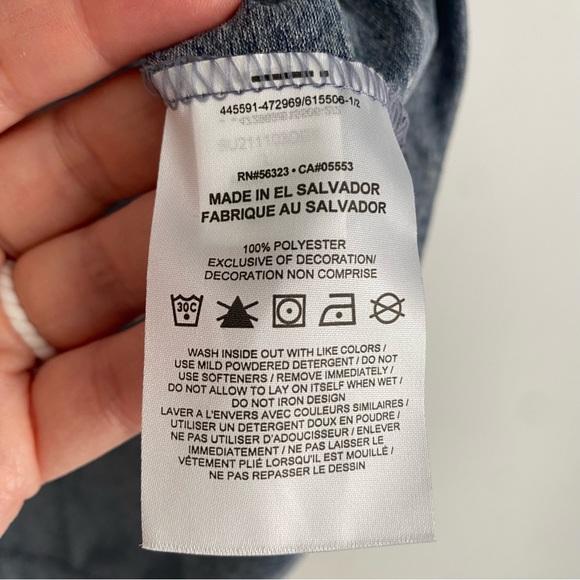 Nike Dri-Fit Blue Workout T-Shirt - Size Large NWT - Picture 9 of 13